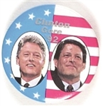 Clinton, Gore Flag Jugate