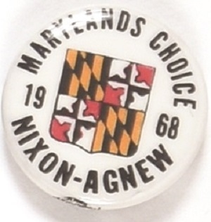Nixon, Agnew Marylands Choice