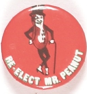 Carter Re-Elect Mr. Peanut