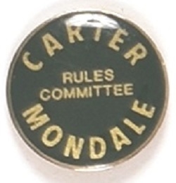 Carter Rules Committee Clutchback Pin