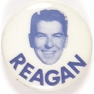 Reagan 1968 Celluloid, Blue Photo