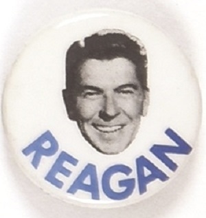 Reagan 1968 Celluloid, Black Photo