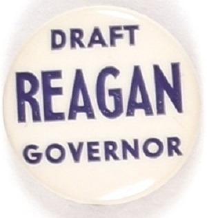 Draft Reagan Governor