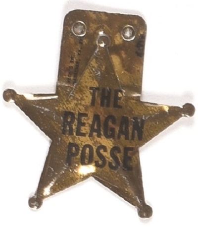 Reagan Posse Litho Sheriffs Badge