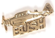 George Bush WW II Plane Clutchback Pin
