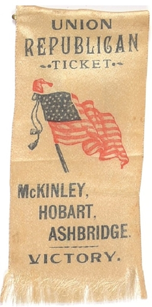 McKinley Victory Philadelphia Coattail Ribbon