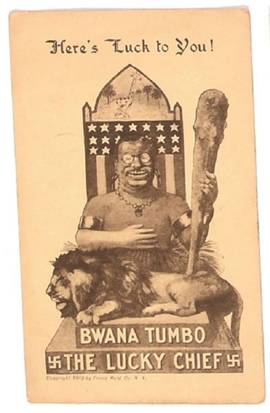 Roosevelt Bwana Tumbo Postcard