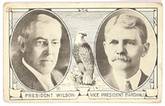 Wilson, Marshall Jugate Postcard