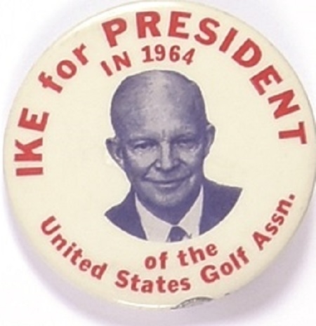 Ike for President of US Golf Association