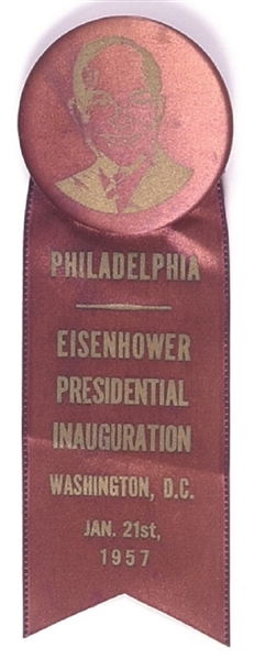 Eisenhower Inaugural Pin, Ribbon