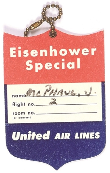 Eisenhower Special United Airlines Badge