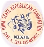 Nixon Iowa State 1968 Convention