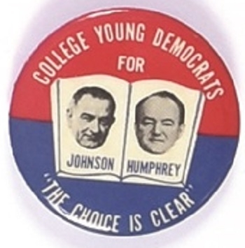 College Young Democrats for LBJ