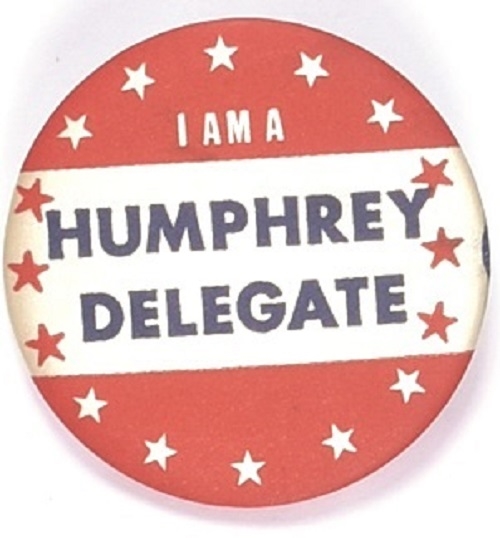 I am a Humphrey Delegate