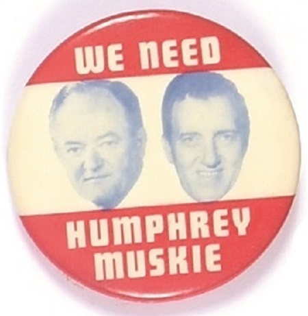 We Need Humphrey, Muskie