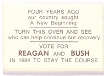 Reagan, Bush Stay the Course Mirror