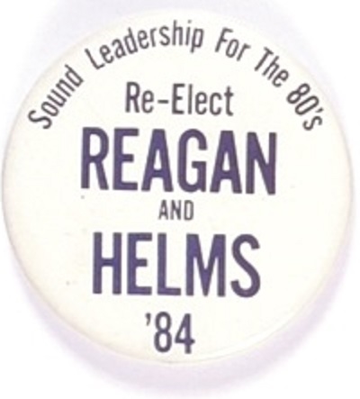 Reagan and Helms North Carolina Coattail