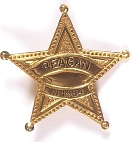 Reagan Posse Sheriffs Badge