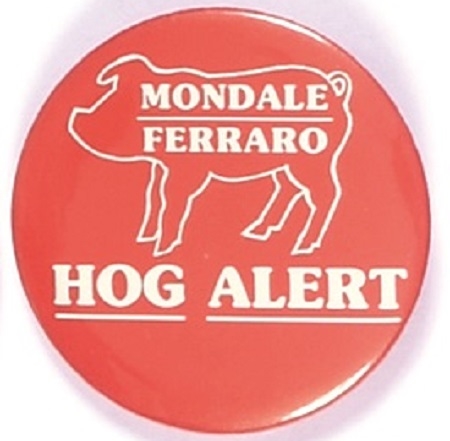 Mondale, Ferraro Hog Alert