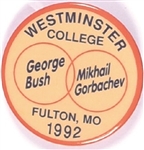 Bush, Gorbachev Westminster College