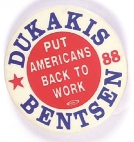 Dukakis Put America Back to Work