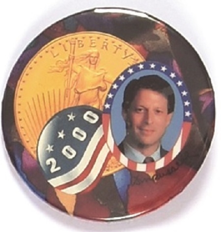 Al Gore Colorful, Unique Celluloid
