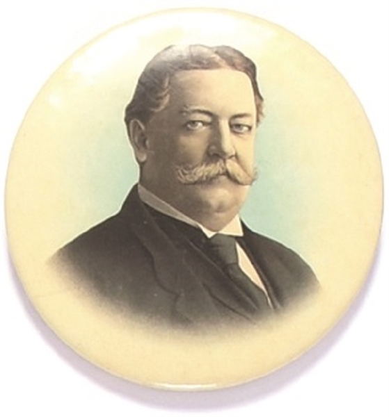 William Howard Taft Large Multicolor Celluloid