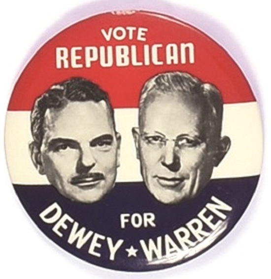 Vote Republican for Dewey, Warren