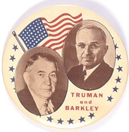 Truman, Barkley Classic Flag Jugate