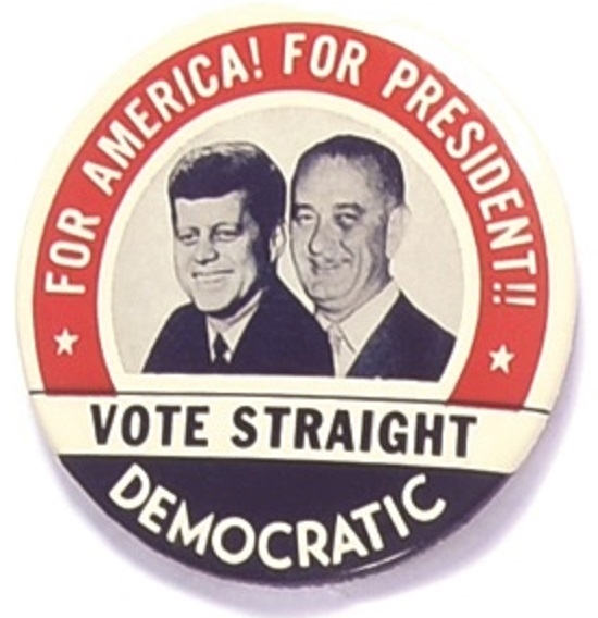 Kennedy, Johnson Vote Straight Democratic Jugate
