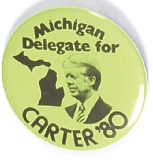 Michigan Delegate for Carter