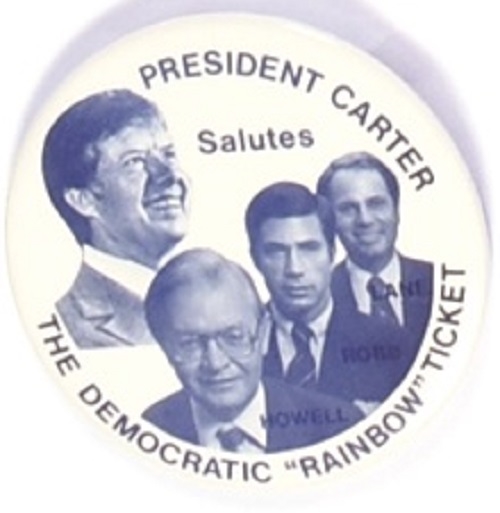 Jimmy Carter Rainbow Ticket