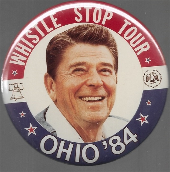 Reagan Ohio Whistle Stop Tour