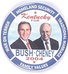 Bush, Cheney Kentucky 2004 Jugate