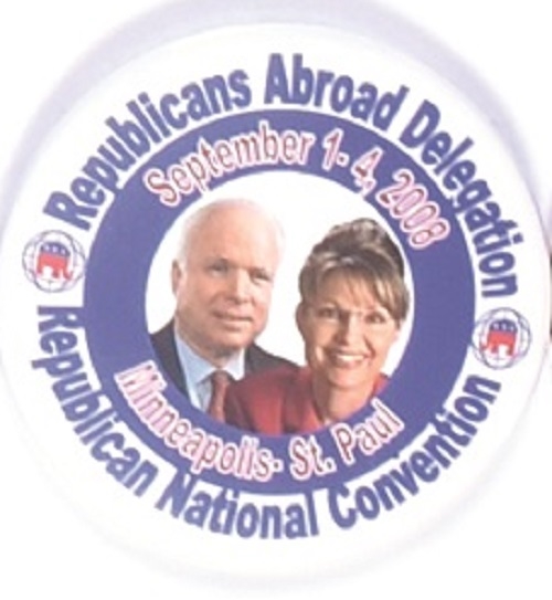 Republicans Abroad for McCain, Palin