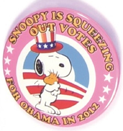 Snoopy for Obama 2012