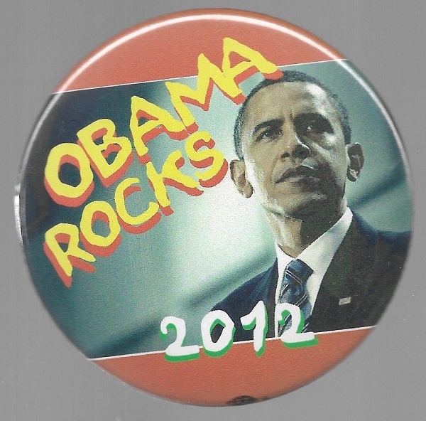 Obama Rocks 2012 Celluloid