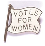 Votes for Women Enamel Flag Pin