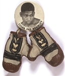 Sugar Ray Robinson Pin and Gloves