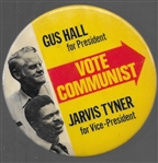 Hall, Tyner Vote Communist