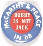McCarthy Bobby is Not Jack