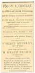 Horace Greeley Paper Ballot