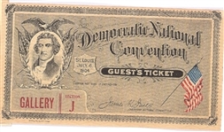Parker 1904 Convention Ticket