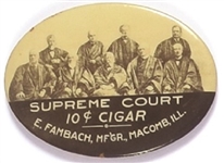 Supreme Court Cigars Mirror