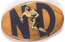 Notre Dame Football Vintage Pin