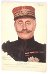 Field Marshal Foch WW I Postcard