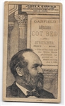Garfield Cot Bed and Stretcher Trade Card
