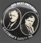 FDR-Willkie Salesmans Safety Pin