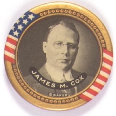 James M. Cox Gold Border, Stars and Stripes
