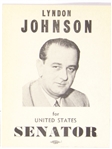 Lyndon Johnson for United States Senator